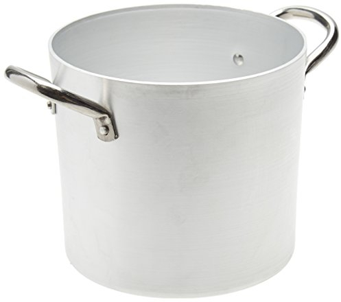 Pentole Agnelli pcmx0316 Faitout Aluminium avec 2 poignées, Acier Inoxydable, 16 cm