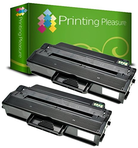 Printing Pleasure 2 Toner kompatibel für Dell B1260, B1260dn, B1265, B1265dn, B1265dnf, B1265dfw | 593-11109 RWXNT DRYXV