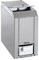 Bartscher 135012 Edelstahl Eiscrasher, Fassungsvermögen 1kg, Auffangbehälter herausnehmbar, silber