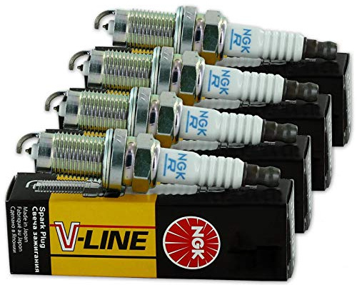 4x NGK Zündkerze V-Line 13 BPR6ES-11, 5339 4 Zylinder-Motoren Komplett | 4x NGK Zündkerze V-Line 13 BPR6ES-11, 5339 4 Zylinder-Motoren Komplett