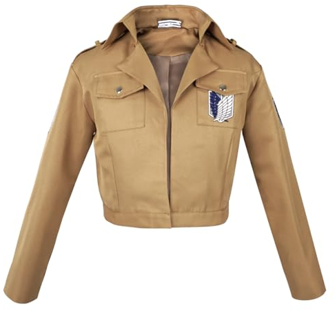 CoolChange Uniform Jacke des Aufklärungstrupp für Attack on Titan Fans | Größe: L