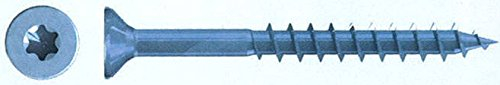 Spanplattenschrauben Reisser Vi-Port Torx 4,0 x 40 Teilgewinde Senkkopf blau verzinkt TX 20 VE 1.000 Stück