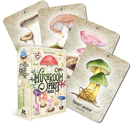 Mushroom Spirit Oracle: (36 Gilded Cards and 112-Page Full-Color Guidebook) (Rockpool Oracle)