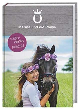 Marina und die Ponys Schülerkalender A5 Kalender 2022: 17 Monate. Von August 2021 bis Dezember 2022