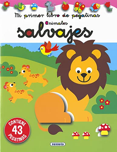 Animales salvajes (Mi primer libro de pegatinas)