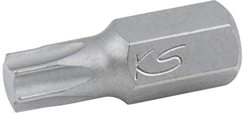 KS Tools 930.2040 - Embout de Vissage TORX®, L.30 mm - A 10 mm - T40 - En Acier Nickelé