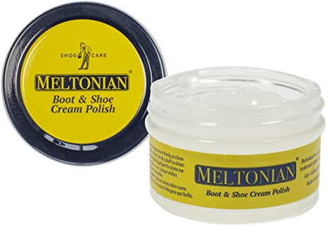 Meltonian Cream Polish for Shoe Boot & Purse Colors - 170 Delicate Cream