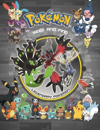 Pokemon Seek and Find: Legendary Pokemon