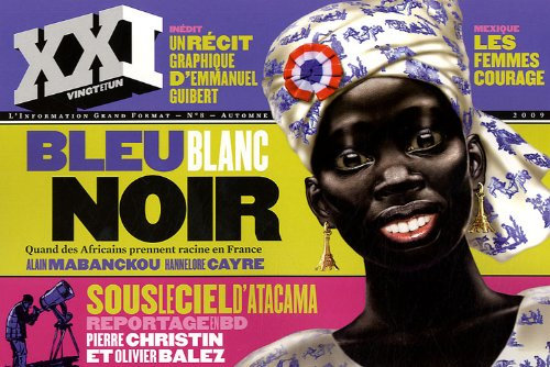 Revue xxi n 08 bleu, blanc, noir