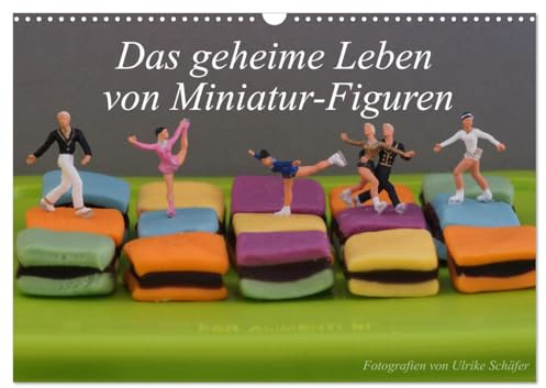 Das geheime Leben von Miniatur-Figuren (Wandkalender 2026 DIN A3 quer), CALVENDO Monatskalender