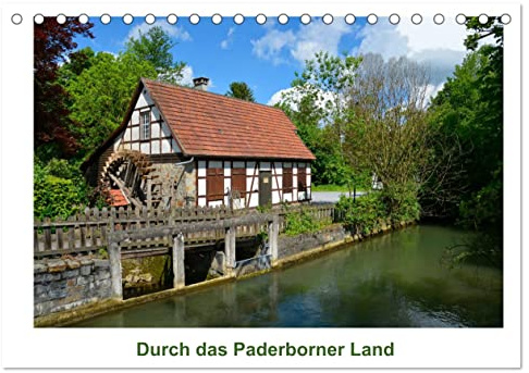Durch das Paderborner Land (Tischkalender 2026 DIN A5 quer), CALVENDO Monatskalender: Die wundervolle Landschaft und Städte im Paderborner Land. (CALVENDO Orte)