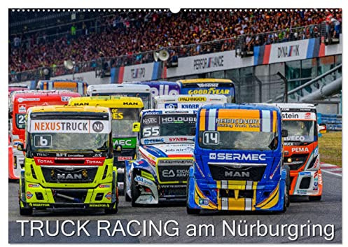 Truck Racing am Nürburgring (Wandkalender 2026 DIN A2 quer), CALVENDO Monatskalender: Spektakuläre Rennszenen der PS-Giganten auf dem Nürburgring (CALVENDO Sport)