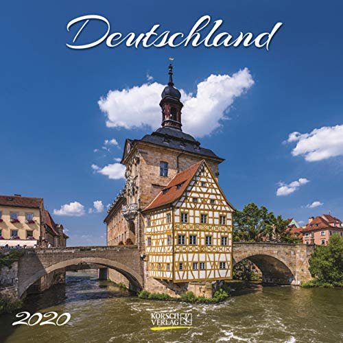 Deutschland 2021: Broschürenkalender mit Ferienterminen. Deutschland von seiner schönsten Seite. 30 x 30 cm.
