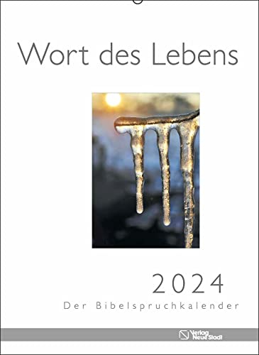 Wort des Lebens 2024 - Der Bibelspruchkalender: Mit verschiedenen Fotomotiven - Natur