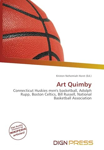 Art Quimby: Connecticut Huskies men's basketball, Adolph Rupp, Boston Celtics, Bill Russell, National Basketball Association