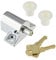 Yale P-114-CH Patio Doorlock, Chrome Finish, Standard Security, Visi Packed, suitable for patio doors