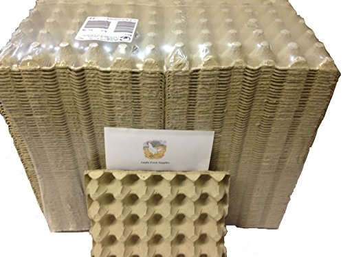ANGLIA FARM SUPPLIES Large Cardboard Egg Tray Packaging x 308 Trays (Each Trays Holds 30 eggs)