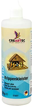 CREARTEC Krippenkleister - Universeller Leim zur Verklebung von Miniaturmodellen - Füllmenge: 250 g - Made in Germany