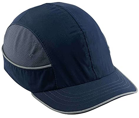 Safety Bump Cap, Baseball Hat Style, Comfortable Head Protection, Short Brim, Skullerz 8950
