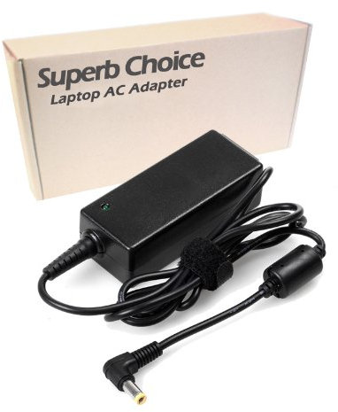 Superb Choice Toshiba Satellite L50 L50d L50t L55d P50 P55 P55t S50 Adattatore Caricatore 45W Alimentatore per PC Portatili