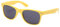 Ciffre Nerdbrille Sonnenbrille Stil Brille Pilotenbrille Vintage Look Neon Gelb