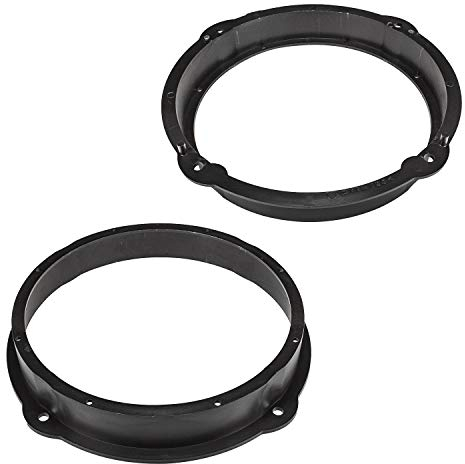 tomzz Audio 2803-021 Lautsprecherringe Adapter Halterungen kompatibel mit Audi A1 A3 A4 A5 A6 A7 A8 Q2 Q3 Q5 Fronttür für 200mm DIN Lautsprecher