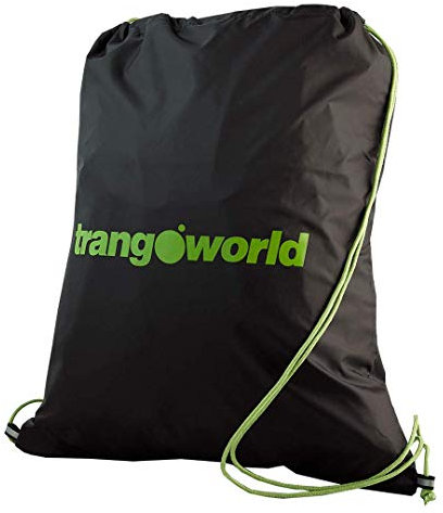 Trango Unisex-Erwachsene Bolsa Mochila Laner Rucksack, Grün, Einheitsgröße, Schwarz (Negro/Verde Acido)