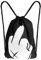 Hanessa Jutebeutel Mittelfinger mit lustigem Spruch Aufdruck Sportbeutel lustige Sprüche Tüte Rucksack Beutel Tasche Gym Bag Gymsack Hipster Fashion Sport-Tasche Einkaufs-Tasche