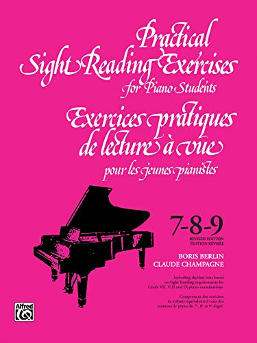 Practical Sight Reading Exercises for Piano Students, Books 7, 8, 9