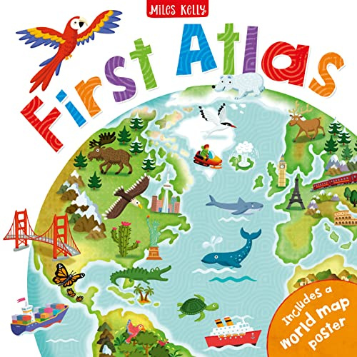 First Atlas Book: The perfect introduction to world geography for children