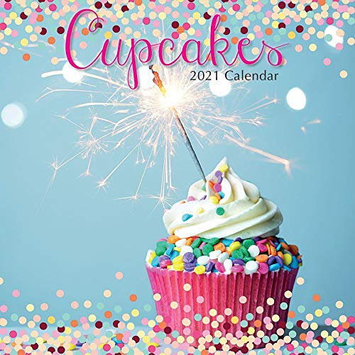 Cupcakes 2021 - 16-Monatskalender: Original The Gifted Stationery Co. Ltd [Mehrsprachig] [Kalender] (Wall-Kalender)