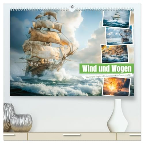 Wind und Wogen (hochwertiger Premium Wandkalender 2026 DIN A2 quer), Kunstdruck in Hochglanz: Mit unseren erfahrenen Kapitänen und erstklassigen ... Tagen der Seefahrt. (CALVENDO Mobilitaet)
