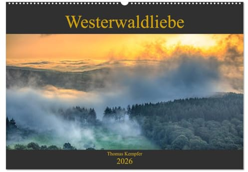 Westerwaldliebe (Wandkalender 2026 DIN A2 quer), CALVENDO Monatskalender: Impressionen vom hohen Westerwald (CALVENDO Natur)