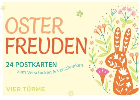 Osterfreuden: 24 Postkarten zum Verschicken & Verschenken