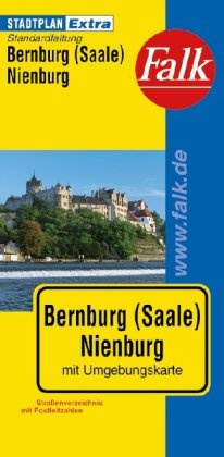Falk Stadtplan Extra Standardfaltung Bernburg (Saale) / Nienburg