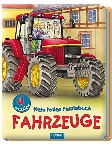 Trötsch Fahrzeuge Puzzlebuch Beschäftigungsbuch Entdeckerbuch Puzzlebuch