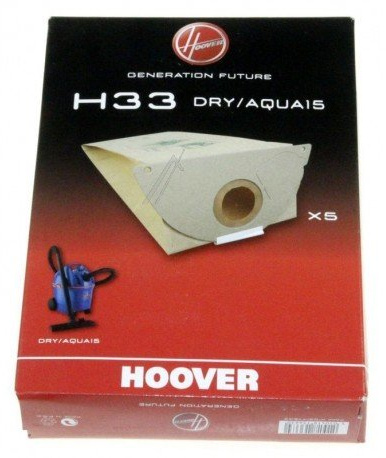 Hoover H33 Sacs Sacs 5 pièces aspirateur aspirateur original 09177643