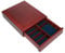SAFE 6880 Sammelkassette Sammelbox Münzbox Setzkasten aus edlem Holz incl. 6 Stege für Münzen 100 Goldeuros im original Etui - Mineralien Ü-Eier Kleinfiguren Parfümflacons usw.