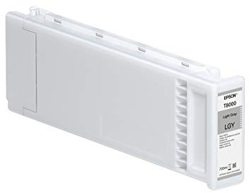 Epson UltraChrome PRO 700ml Light Gray Ink Cartridge for SureColor P10000 & P20000 Large-Format Inkjet Printers