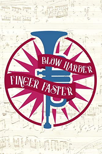 Trompete Notenheft: DIN A5 Notenheft für Musiknoten zum Selberschreiben I Notenpapier blanko im Hochformat I Notenlinien Notizbuch für Lieder, Noten und Songtexte