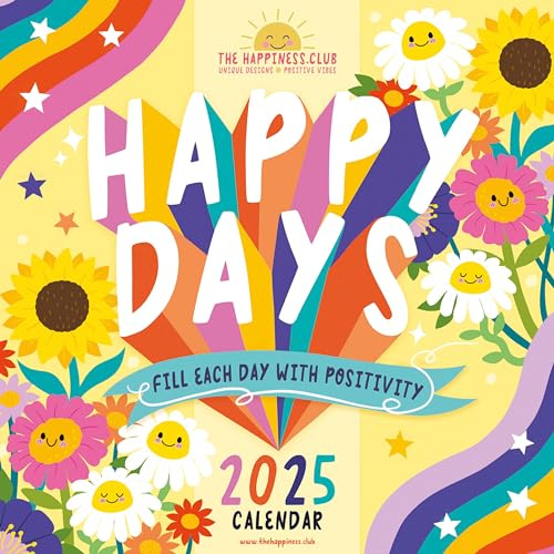 The Happiness Club Wall Calendar 2025 (PFP)