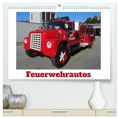 Feuerwehrautos (hochwertiger Premium Wandkalender 2026 DIN A2 quer), Kunstdruck in Hochglanz: Wir haben in diesem Kalender die schönsten Aufnahmen von ... zusammengestellt (CALVENDO Mobilitaet)