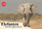 Elefanten. Sensible Rüsseltiere (Tischkalender 2021 DIN A5 quer): Die starken und sensiblen Dickhäuter in Afrika (Geburtstagskalender, 14 Seiten ) (CALVENDO Tiere)