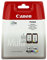 Canon 8287B005 – PG-545/CL-546 Multipack – 2er Pack – Schwarz, Farbe (cyan, magenta, gelb) – Original – Tintenpatrone – für PIXMA iP2850, MG2450, MG2550, MG2950 (1)