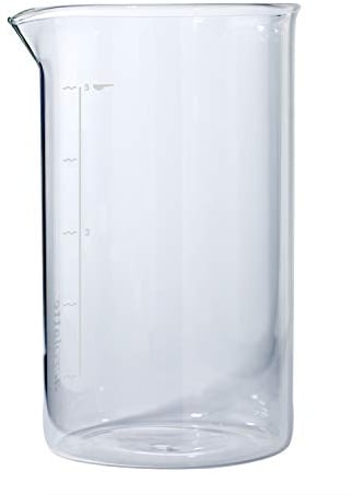 aerolatte Spare/Replacement Beaker for 5-Cup French Press/Cafetiere, Borosilicate Glass, 5-Cup/600 ml