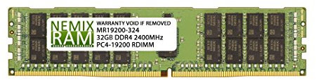 Dell SNPCPC7GC/32G A8711888 - Memoria RDIMM da 32 GB (1 x 32 GB) PC4-2400 ECC registrata per Dell PowerEdge FC630