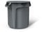 Rubbermaid Commercial Products FG261000GRAY-001 Brute Round Container, 37.9 L, Grey