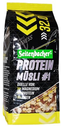 Seitenbacher High Protein Müsli I - Erreiche das nächste Level I 32% Protein I 6 Protein Quellen I (1 x 454 g)