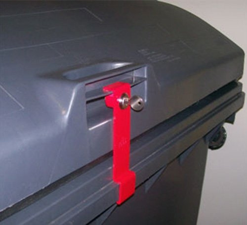 Müllcontainerverschluss, 770 Liter, für Rheinwerk, Flachdeckel
