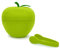 CÉCOA • Seau à Glaçons Pomme • 750ml • Double Paroi Hermétique • avec Couvercle + Pince • Seau à Glace Design Fruit • Apéritif, Cocktails, Mojitos, Fêtes, Soirées • Compact, Original, Isotherme